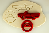 Amphicar Amphibious Car Cookie Cutter Set