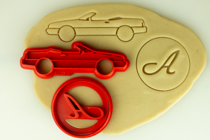 Cadillac Allante Cookie Cutter Set