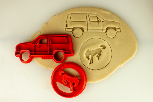 Ford Bronco II 2 Cookie Cutter Set