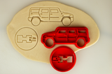 Hummer H2 Cookie Cutter Set