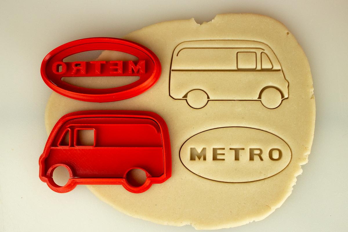 International Harvester Metro Van Cookie Cutter Set