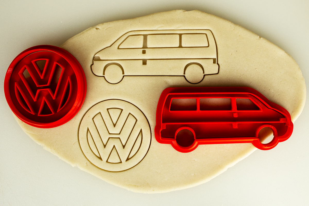 Volkswagen Eurovan T4 Cookie Cutter Set – CarCookieCutters.com